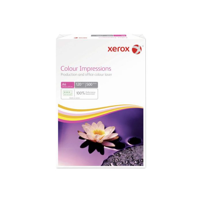 Papel Xerox Colour Impressions A4 (8 embalagens)