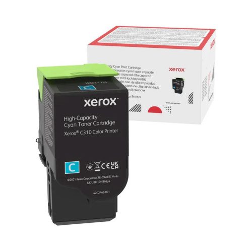 Cartucho de Toner Ciano Alta Capacidade para Xerox C310/C315