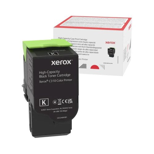 Cartucho de Toner Preto Alta Capacidade para Xerox C310/C315